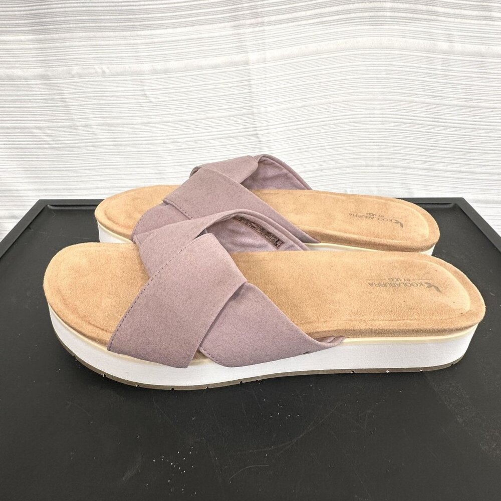 NWOT UGG Koolabura Pink Slide Sandals Carenza Womens Sz 10.5